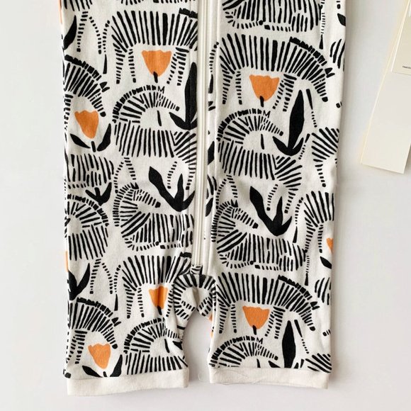 NWT Tea Collection Zipper Rockabye Baby Pajama 12-18 Months 18-24 Months - Picture 4 of 6